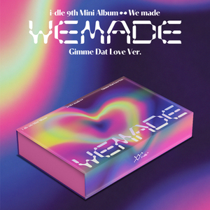 I-DLE - [WE MADE] MINI 9TH (Versión GIMME DAT LOVE) Álbum de K-Pop en CD, el Más Vendido en Corea, para Todas las Edades - Product Image 4