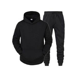 Conjunto Deportivo de Invierno con Capucha y Cordón Ajustable, Ecológico, Tallas Grandes, con Logotipo Personalizado, OEM ODM, 100% Poliéster para Hombre - Product Image 2