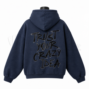 Sweat-shirt à capuche surdimensionné pour femme avec motif étoile, style streetwear décontracté - Product Image 2