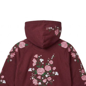 Sweat à capuche personnalisé pour homme, broderie, coton molletonné épais, coupe oversize, style streetwear, vente en gros - Product Image 6