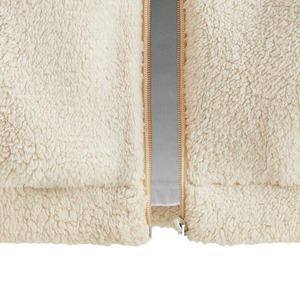 Veste en polaire sherpa zippée pour homme de haute qualité, style tendance, coupe régulière, moelleuse, respirante, écologique pour l'hiver - Product Image 5