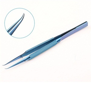 Pinzas Quirúrgicas Manuales de Titanio, Juego de Instrumentos de Precisión para Uso Hospitalario, Odontología, Oftalmología y Microcirugía - Product Image 3