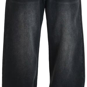 Men's Loose Fit Baggy Denim <b>Trousers</b> Wide Leg Acid Wash Fashion Custom Manufacturing Baggy Streetwear Denim Jeans Pants - Product Image 6
