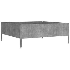 Grand lit de jardin surélevé en acier Corten rouillé durable, fournitures de jardinage - Product Image 4