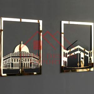 Figura islámica Masjid al-haram, arte de pared, sala de estar - Product Image 6