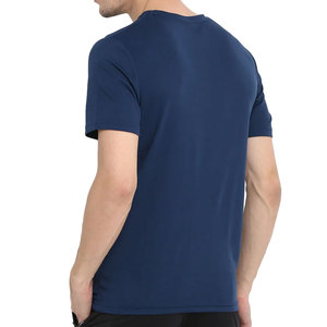 T-shirt en coton pour homme, mode décontractée, été, respirant, coupe slim, confortable, tendance jeune, manches courtes, style moderne - Product Image 3