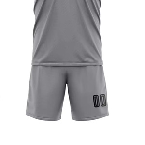 Conjunto de Uniforme de Fútbol Personalizado para Adultos, Camiseta de Manga Corta con Diseño de Logotipo, 100% Poliéster, Tejido Transpirable y Ligero - Product Image 4