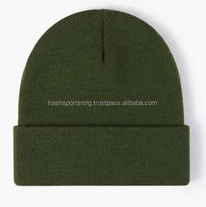 Bonnet d'hiver en tricot pour adulte, unisexe, broderie 3D/plate, logo personnalisé, doux, chaud, coloré, décontracté, avec revers, pour les voyages/le travail, homme/femme - Product Image 5