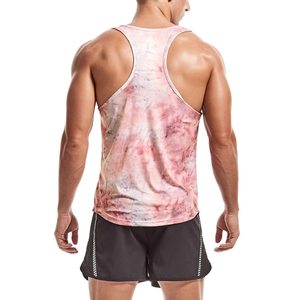 Fournisseur de débardeurs en polyester personnalisés les plus vendus, débardeur de course léger, impression de logo personnalisée - Product Image 5