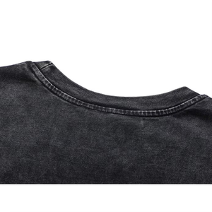 Camisetas de Manga Larga para Hombre, Estilo Oversize, Doble Capa, con Estampado Gráfico Personalizado, Lavado Ácido, Algodón, 2026 - Product Image 4