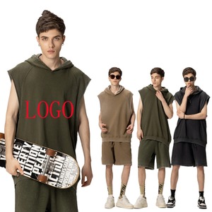 เสื้อฮู้ดดี้ผู้ชายพรีเมียม 310 GSM ย้อมสีสำเร็จรูป ผ้าฝ้าย 100% สกรีนโลโก้ได้ ทรงวินเทจ ซักนุ่ม หนานุ่ม สวมหัว ขายส่ง - Product Image 1