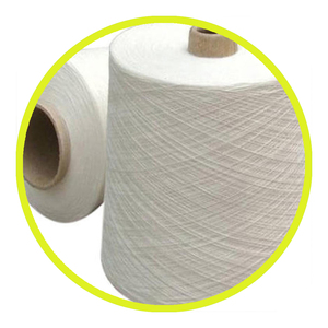 Fil à tricoter fantaisie 100 % coton NE 40s/1 – Écologique, anti-boulochage, absorbant l'humidité, à prix compétitifs - Product Image 1