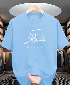 Camiseta de Algodón Vaquero Ecológica Personalizada para Hombre, Tela Batik de Verano con Cuentas y Apliques, Diseño Personalizado - Product Image 2