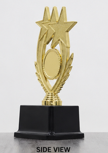 • Custom plastic <b>trophy</b> with personalized logo printing. - Product Image 2