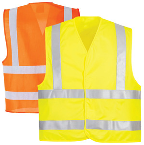 Gilet de sécurité polyvalent à haute visibilité, équipement réfléchissant, maille respirante pour les travailleurs de la construction et du terrain, gilet pour hommes - Product Image 4