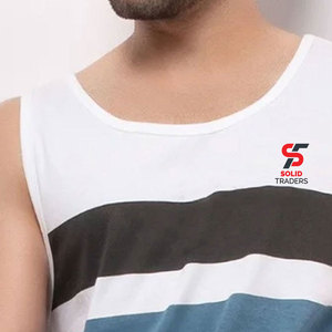 Débardeurs pour hommes Solid Trader Premium Quality Sportswear, sans coutures, très confortables pour les séances d'entraînement intenses en salle de sport. - Product Image 4