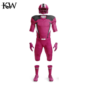 Uniforme de Fútbol Americano de Alta Calidad, Conjunto de Jersey y Pantalones Personalizados, Transpirable, de Secado Rápido, Uniforme Deportivo Sublimado, Servicio OEM - Product Image 6