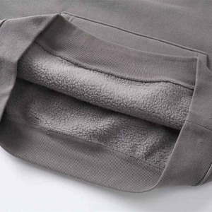Sudaderas con Capucha para Hombre, Color Sólido, con Bolsillo, Estilo Pullover, Algodón French Terry, Ropa Casual de Invierno - Product Image 6