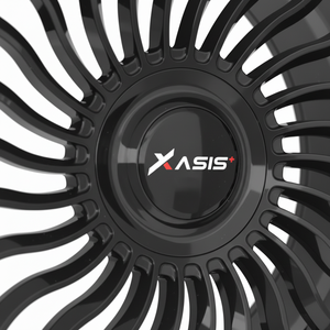 Gloss Black Flow Formed Alloy <b>Wheels</b> One Piece Cast Concave Multi Spoke Machined Silver 19 20 21 22" Inch Rims - Product Image 4