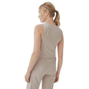 Débardeur moulant personnalisé pour femmes en gros Nouvelle mode Tops d'été sans manches pour Yoga Gym Sportswear Usage quotidien - Product Image 2