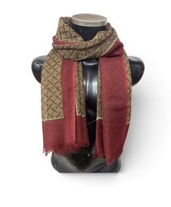 Châle imprimé doux de haute qualité avec bordure, idéal pour les tenues ethniques et élégantes, parfait pour un usage quotidien, au meilleur prix auprès du fournisseur. - Product Image 5