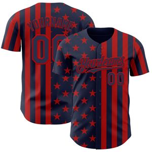 Maillot de baseball personnalisé unisexe à manches courtes avec boutons sur le devant, motif drapeau sublimé en polyester imprimé Yourteams 00, chemises classiques - Product Image 2
