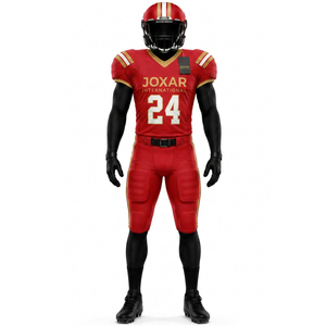 Uniforme de football américain fabriqué par OEM avec les meilleurs matériaux, vêtements de sport avec tenue professionnelle, uniforme de football américain pour les jeunes - Product Image 3
