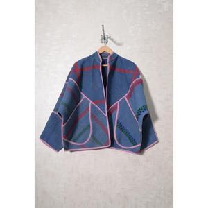 Vintage Indian <b>Kantha</b> <b>Jacket</b> Cotton Handmade Boho Coat Women Winter Wear <b>Jacket</b> - Product Image 2