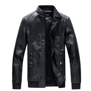 Best Quality 100% Genuine Leather Latest Design <b>Men</b> Fashion <b>Jacket</b> Customized Loose Fashion <b>Men's</b> Leather Winter <b>Jacket</b> - Product Image 6