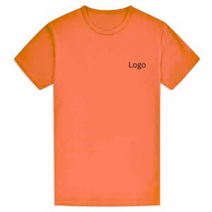Camisetas Personalizadas al por Mayor, de Punto con Patrón Sólido, 100% Algodón de Alta Calidad, Estilo Urbano, Manga Corta, Transpirables, para Hombre - Product Image 6