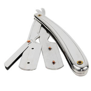 German Stainless Steel Professional Barber Straight Edge <b>Razor</b> Wood Mirror Finish for Bikini Face Body Shaving Beauty Salon - Product Image 3