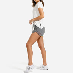 เสื้อยืดทรงเข้ารูปราคาประหยัด แฟชั่นทันสมัย เสื้อครอปอินเทรนด์ แขนสั้น ใส่ได้ทุกวัน สวมใส่สบาย เสื้อลำลองสำหรับผู้หญิง - Product Image 3