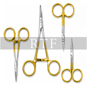 Juego de Instrumentos Quirúrgicos de Blefaroplastia de Acero Inoxidable de Primera Calidad |   Kit de Herramientas de Pinzas y Tijeras Reutilizables para Cirugía Oftálmica Plástica - Product Image 3