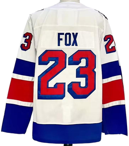 Camiseta de Hockey sobre Hielo Blanca de la Serie Stadium de JIAEN para Hombre, Transpirable, 23 Adam, 31 <span class=keywords><strong>Igor</strong></span> Shesterkin, 73 Matt Rempe, 10 Artemi Panarin - Product Image 3