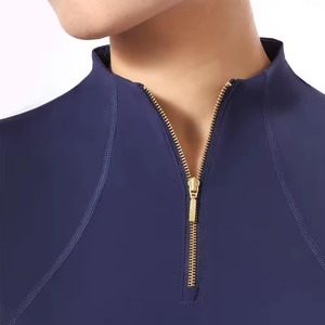 Chemise d'équitation à manches courtes pour femmes, chemise d'équitation pour concours, vêtements de compétition, respirante, extensible, séchage rapide, chemises d'équitation - Product Image 5