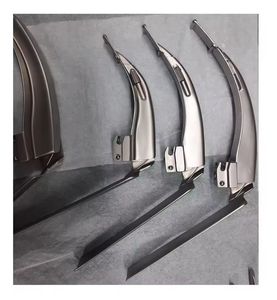 Ensemble de laryngoscopes à fibres optiques en acier inoxydable, kit d'intubation, équipement médical de gestion des voies respiratoires, fournisseur OEM - Product Image 4