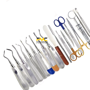 Kit d'instruments chirurgicaux dentaires allemands de 75 pièces pour l'extraction, comprenant élévateurs et forceps, pour usage clinique professionnel - Product Image 6
