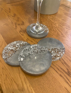 2025 créatif nouveau personnalisé résine sous-verres haut écologique moderne décor à la maison cadeau mariage Bar bureau support personnalisé - Product Image 3
