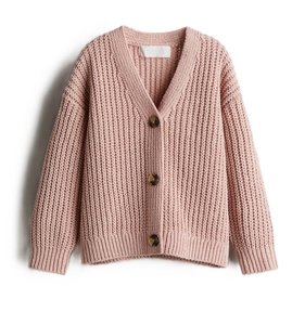 Suéter Cárdigan de Moda Invernal para Niñas, Suéter Informal Transpirable de Alta Calidad para Niñas, Manga Larga, Logotipo Personalizado - Product Image 1