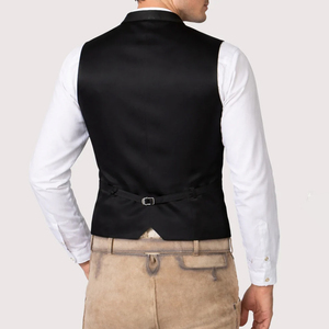 Chaleco Tradicional Bávaro Alemán de Alta Calidad para Hombre (Chaleco Trachten) Estilo Vintage Informal Servicio OEM - Product Image 2