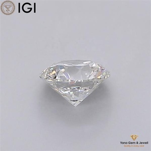 Diamant de laboratoire CVD de 0,50 carat, taille ronde, clarté VVS1, couleur F, 5,08 mm, certifié IGI, magnifique pour une demande en mariage - Product Image 4