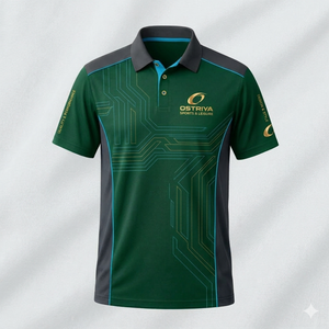 บริการ OEM เสื้อเชิ้ตแขนสั้นถักสำหรับผู้ชาย แห้งเร็ว ระบายอากาศ ต้านเชื้อแบคทีเรีย พิมพ์โลโก้ได้ตามต้องการ ผลิตจากโพลีเอสเตอร์ผสมคอตตอน - Product Image 5