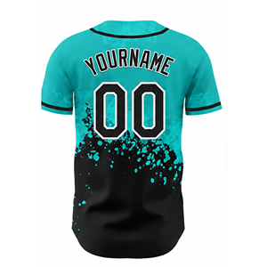 Nueva Camiseta de Béisbol Unisex Personalizada para Adultos, Corte Ajustado, Transpirable, de Secado Rápido, Cuello Redondo, 100% Poliéster, Impresión Digital para Equipos - Product Image 5