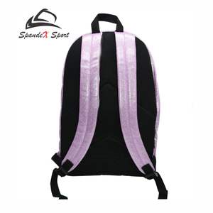 Bolsas personalizadas de poliéster 100% con brillantina para uso universitario y fiestas, para mujeres y unisex, con logotipo personalizado, fabricante OEM ODM. - Product Image 2