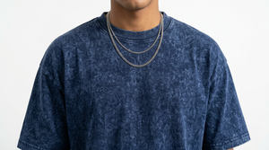 Camiseta de algodón 230GSM para hombre, estilo oversized, lavado ácido, color liso, streetwear de Tiruppur, camiseta para pedidos al por mayor - Product Image 6