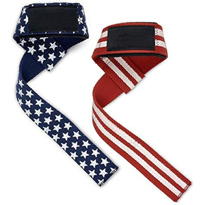Adjustable Weightlifting Straps <b>Gym</b> Weightlifting Grip Straps Bandages Wrist Straps Wraps - Product Image 4