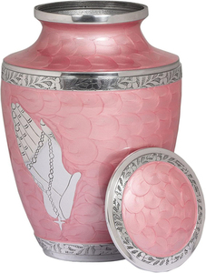 Wholesale Metal Cremation Urns <b>for</b> Adult Human <b>Ashes</b> Modern Design Funeral Supplies <b>Casket</b> Memorial Keepsake - Product Image 4