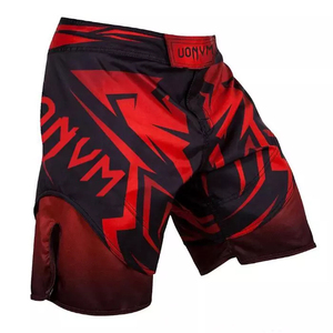 Shorts MMA imprimés multicolores avec logo, shorts MMA de qualité supérieure, sur mesure - Product Image 2