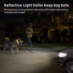 <span class=keywords><strong>Collar</strong></span> de entrenamiento para perros, a prueba de agua IP67, antiladridos con Control remoto - Product Image 5