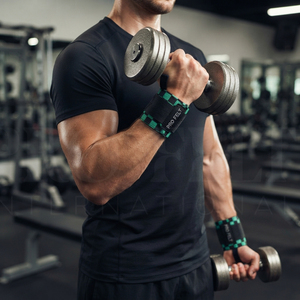 Fabricant d'équipements de fitness sur mesure : Bandes de maintien pour poignets pour l'haltérophilie, le soutien de l'entraînement, la protection des poignets pour la gym et les exercices de fitness - Product Image 3